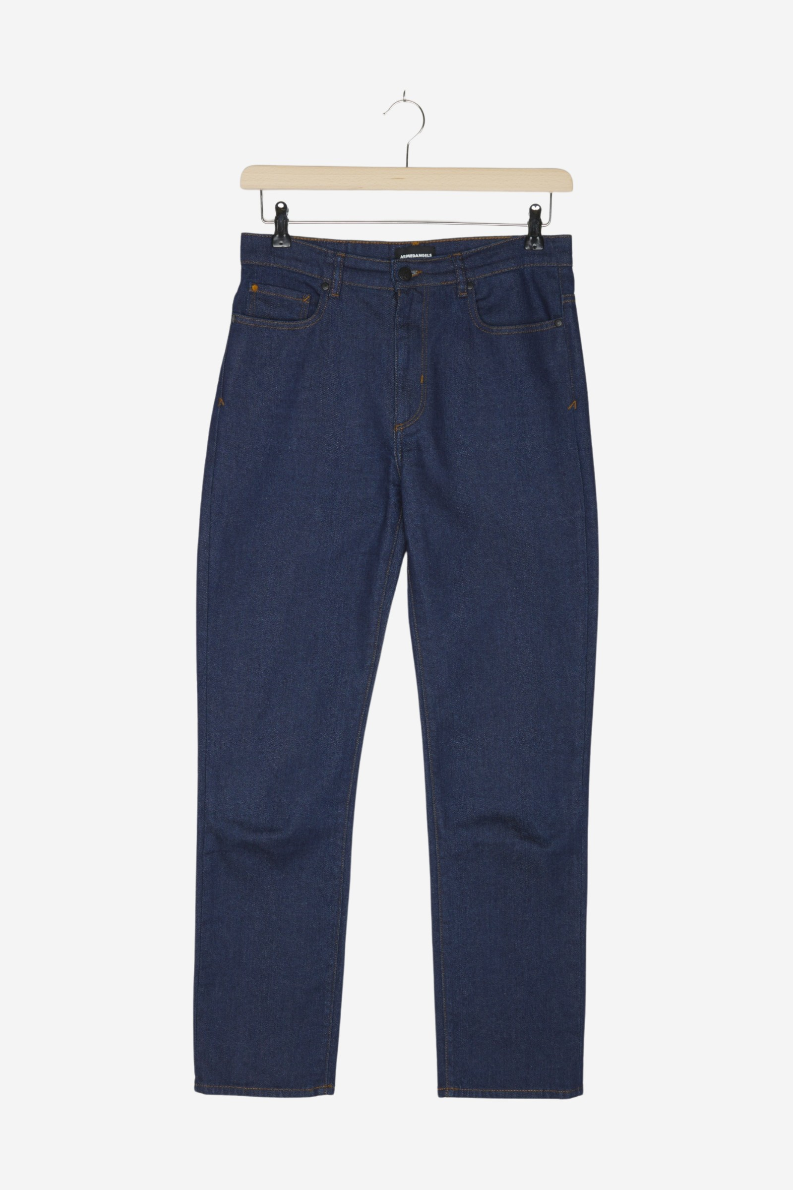 Straight Leg High Waist aus Bio-Baumwoll Mix