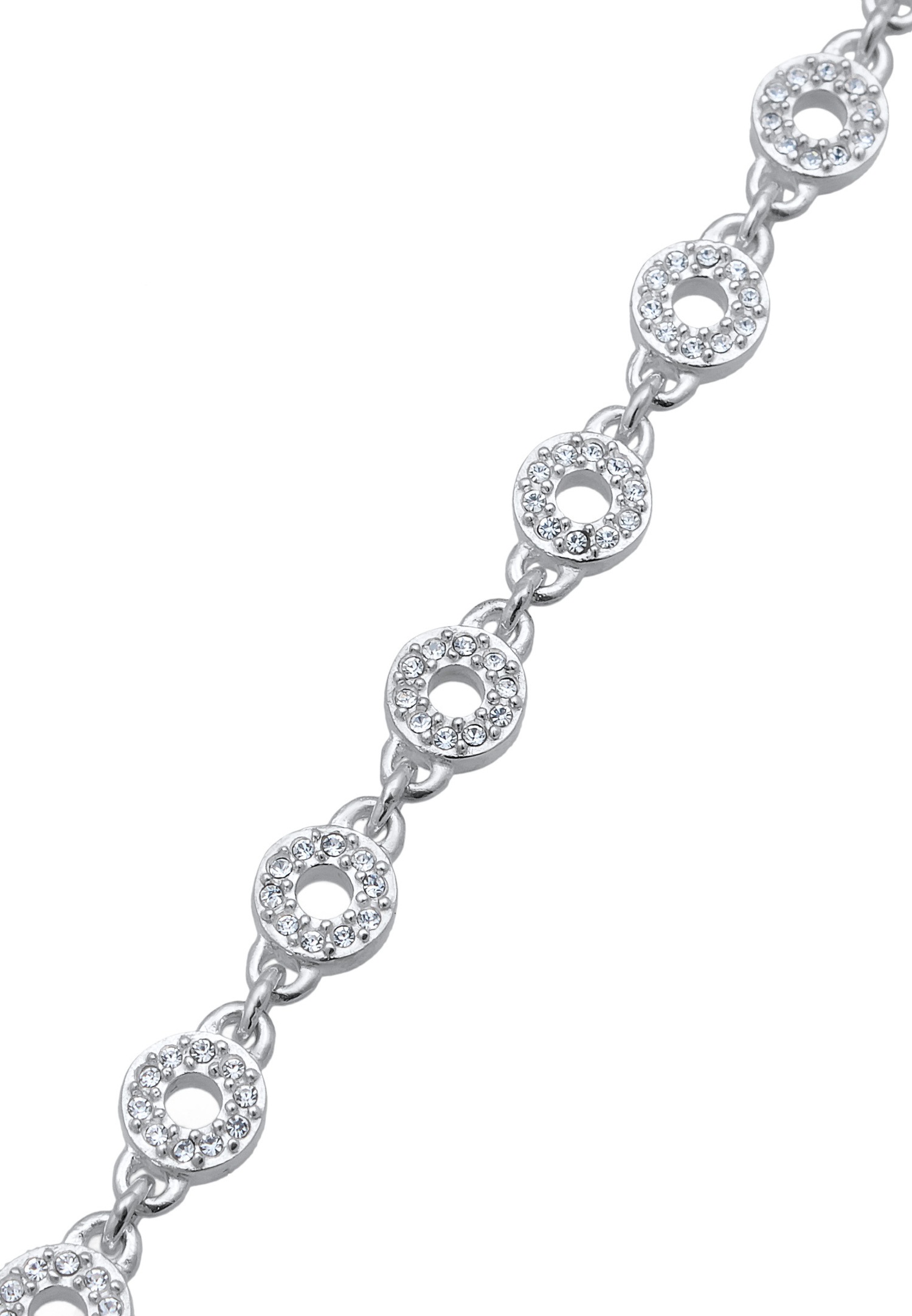 Cerchietto elegante da donna Elli PREMIUM con cristalli in argento sterling 925