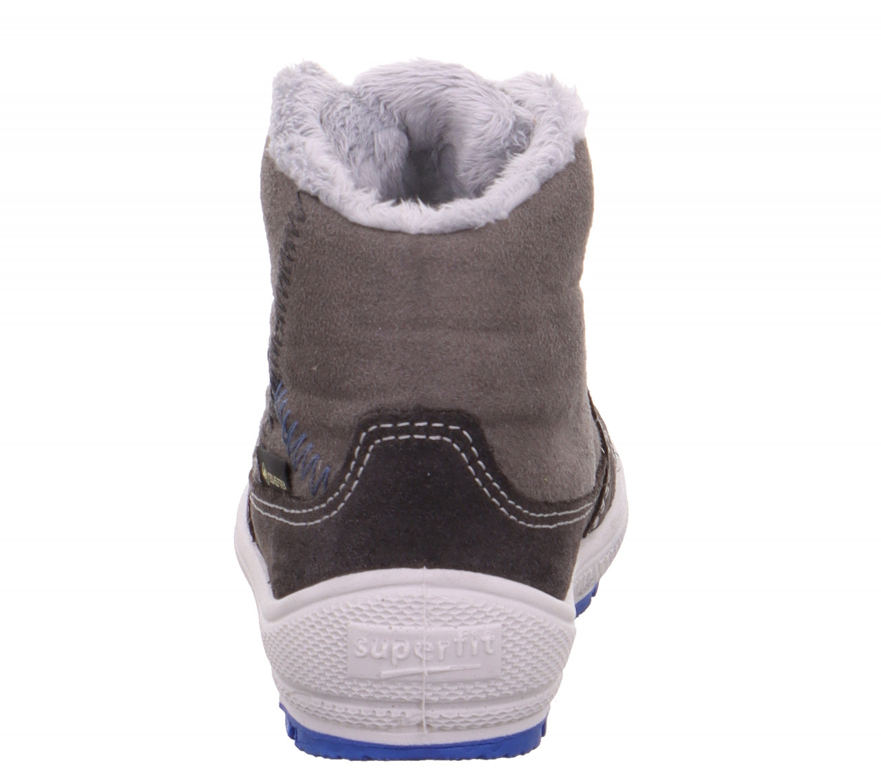 GROOVY - Grau/Blau Boots mit Schnürung