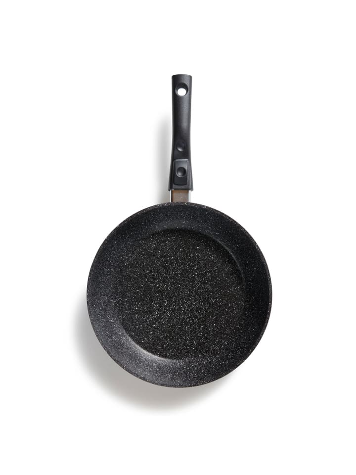 Stoneline Schmorpfanne mit abnehmbarem Griff | ohne Deckel in Anthrazit | 24cm günstig kaufen Ø 24cm
