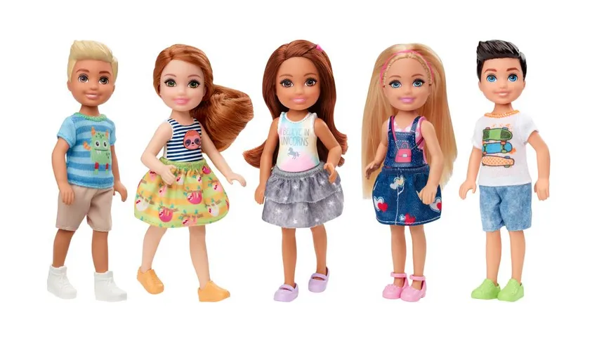Barbie Chelsea Freunde Puppe, sortiert, 1 Stück