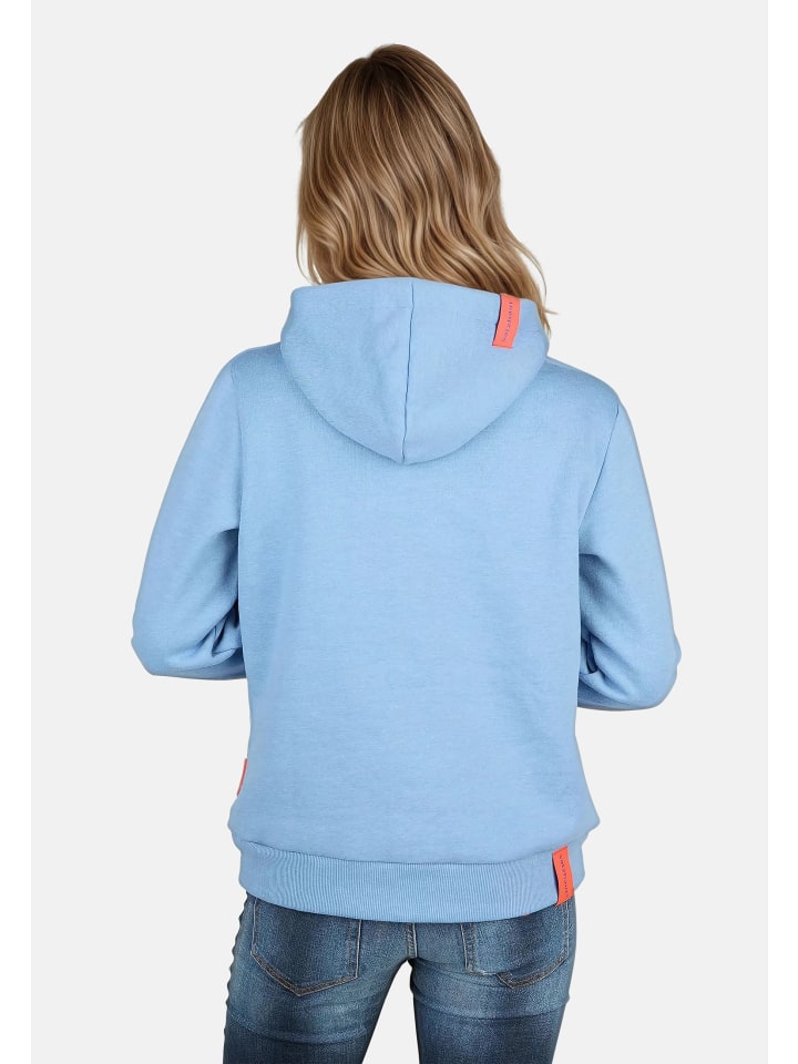 Salzhaut Hoodie TALKEN in Ice Blue günstig kaufen