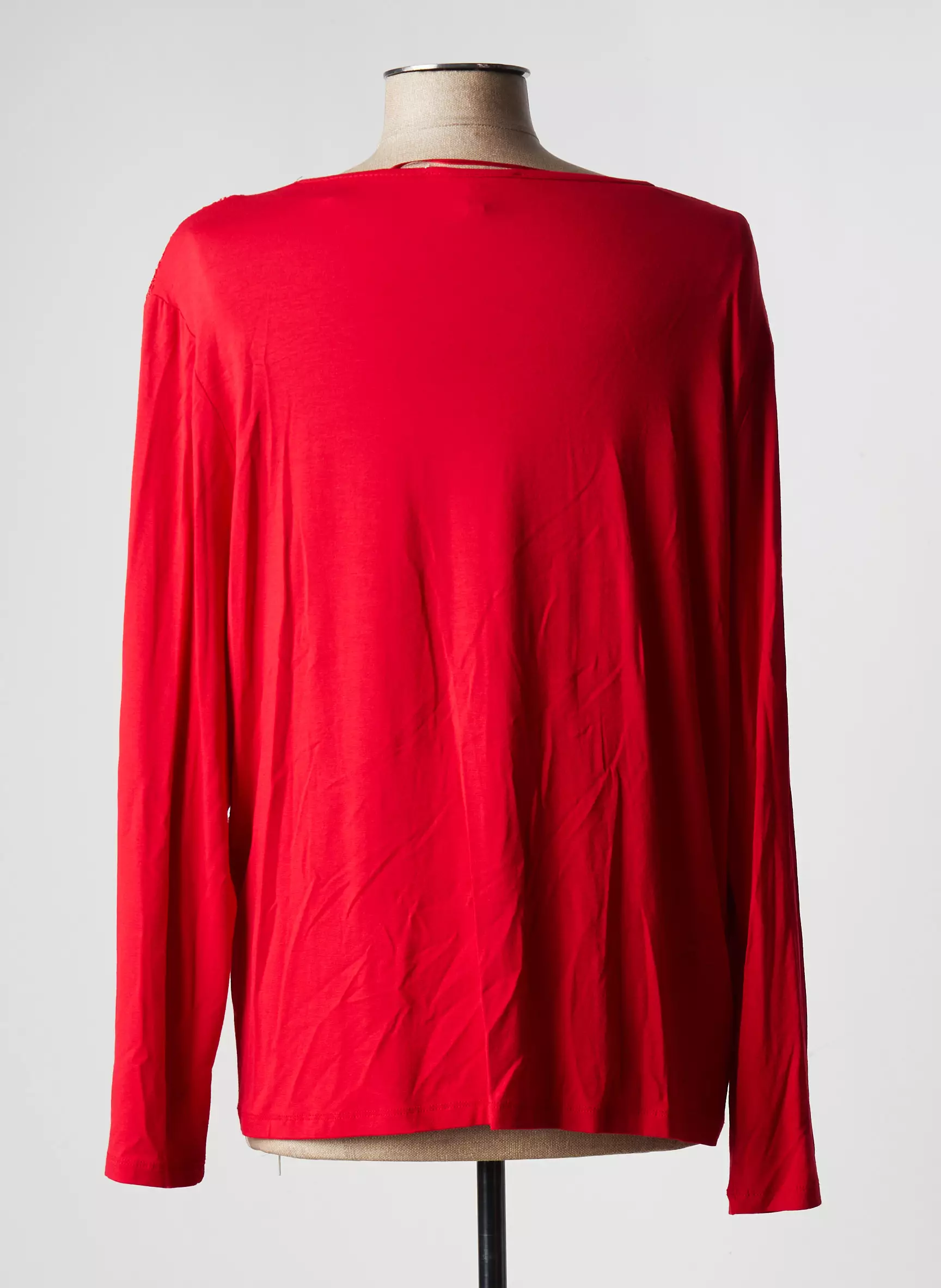 Blue Monde Tshirts Femme couleur rouge