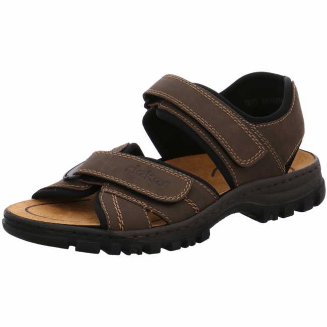 RIEKER Sportliche Sandalen braun HE-SANDALE