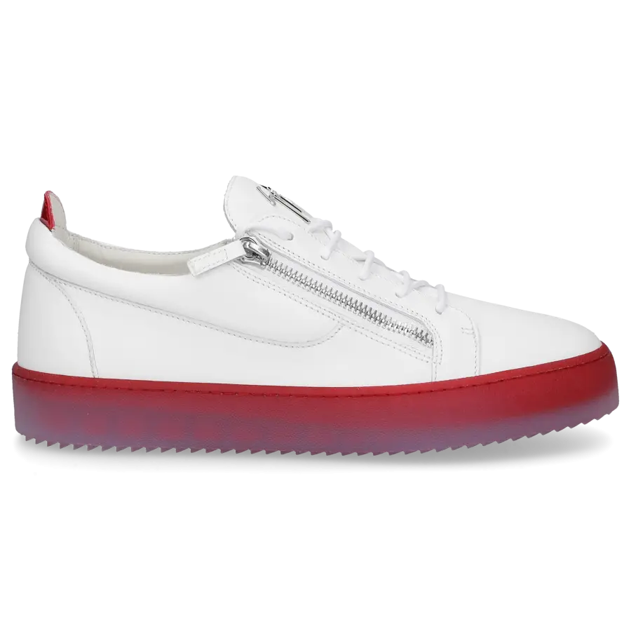 Giuseppe Zanotti - Sneaker low FRANKIE Kalbsleder - weiß