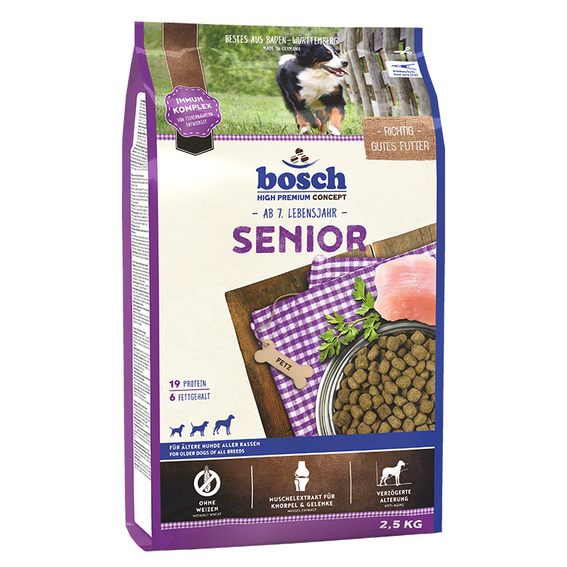 bosch Hundetrockenfutter bosch Senior 2,5 kg