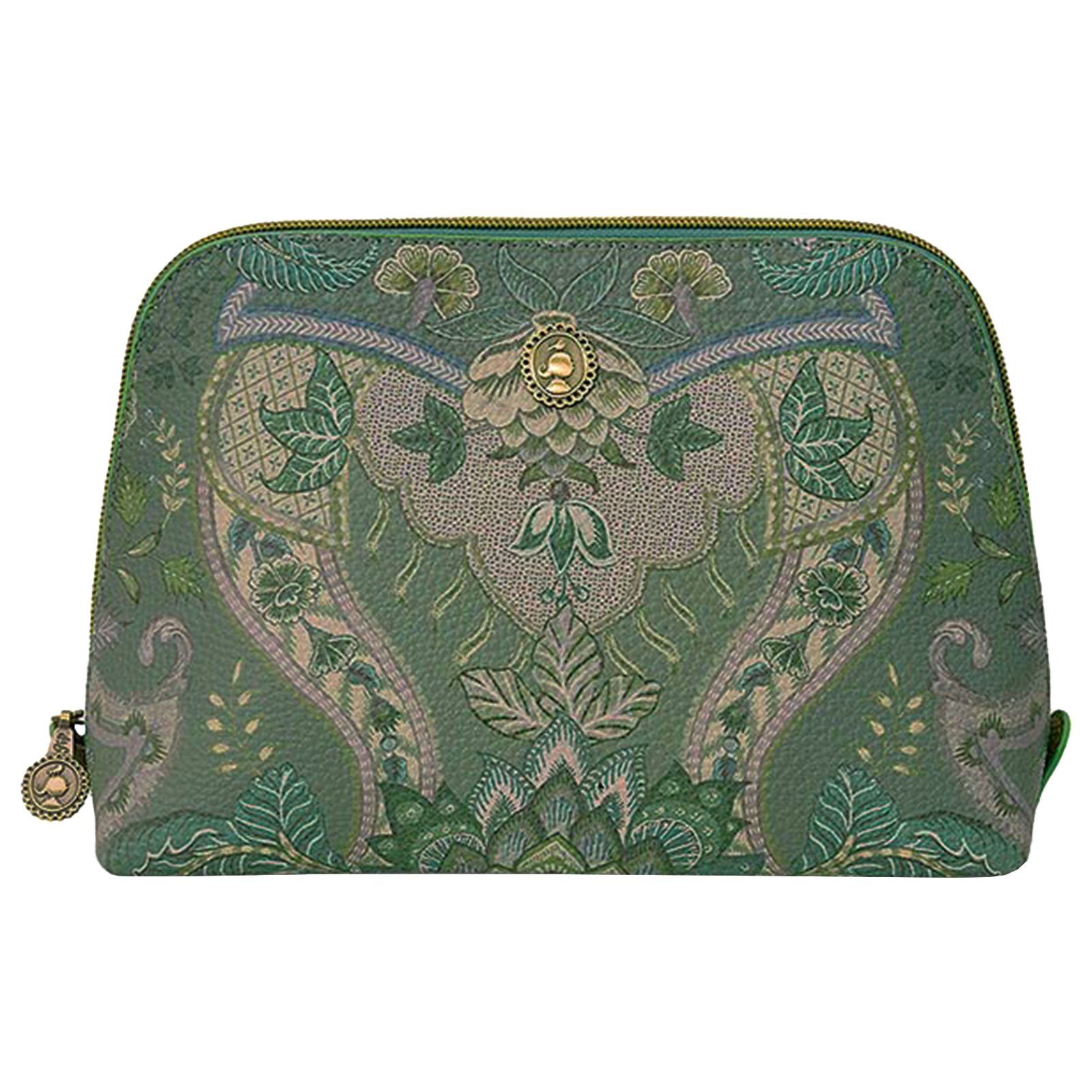 PiP Studio Kosmetiktasche Cosmetic Bag Triangle Medium Kyoto Festival, aus pflegeleichtem Kunstleder