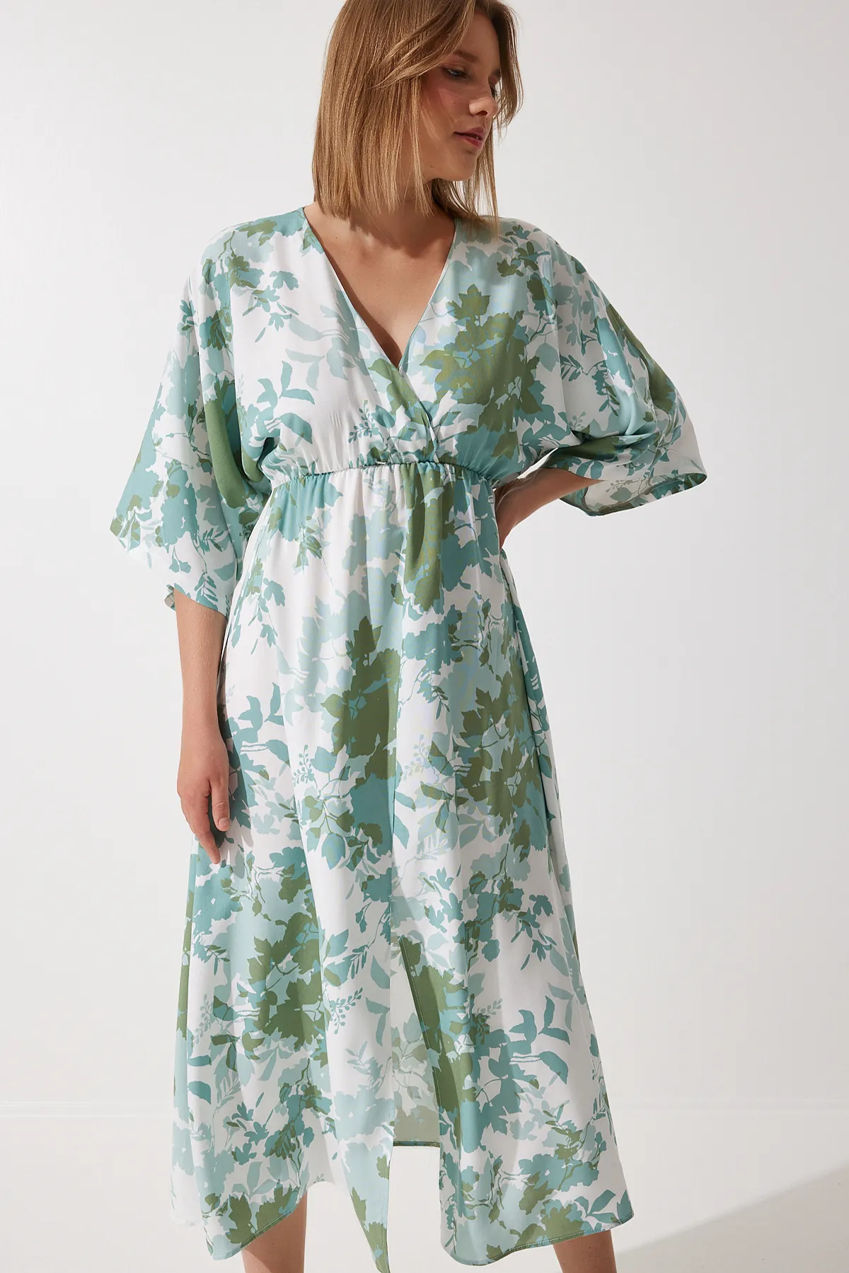 Happiness İstanbul  Kleid - Grün - A-Linie