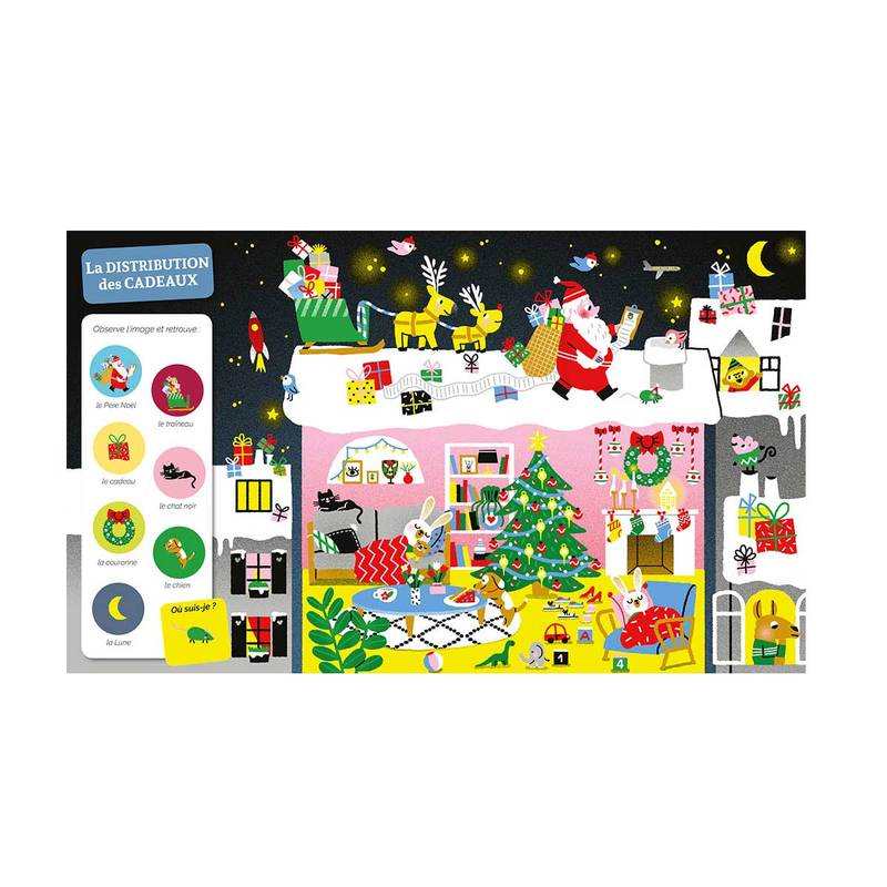 Livre Cherche et trouve des touts-petits Noël - Auzou