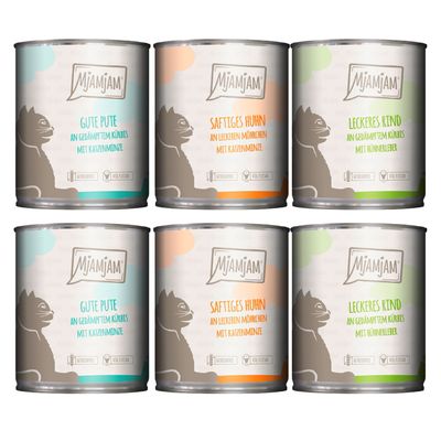 Mixpack MjAMjAM purer Fleischgenuss 6 x 800 g
