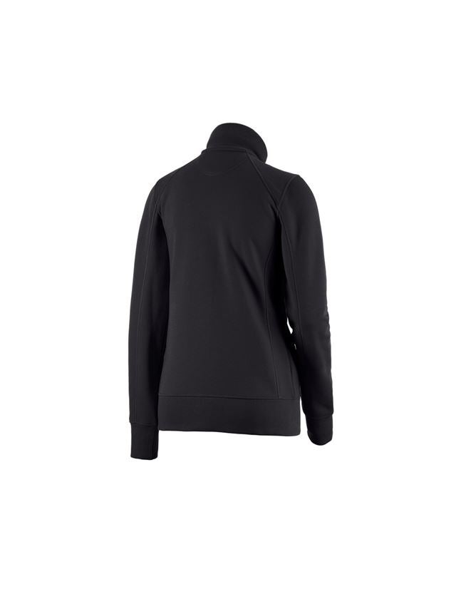 e.s. Sweatjacke poly cotton, Damen
