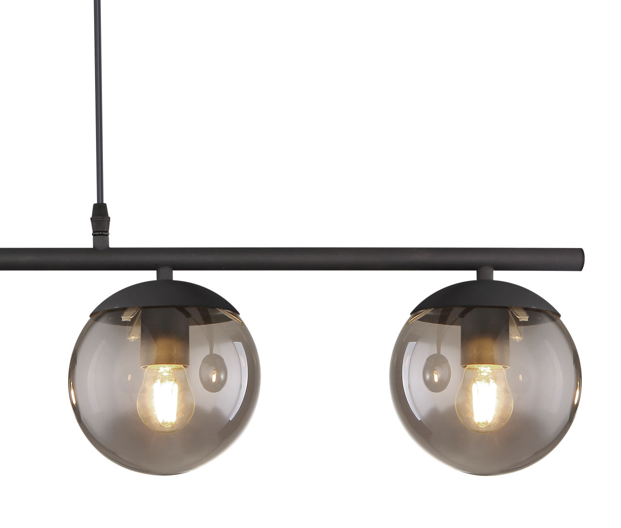 Globo Lighting - BLAMA - Hängeleuchte Metall schwarz matt, 4x E27