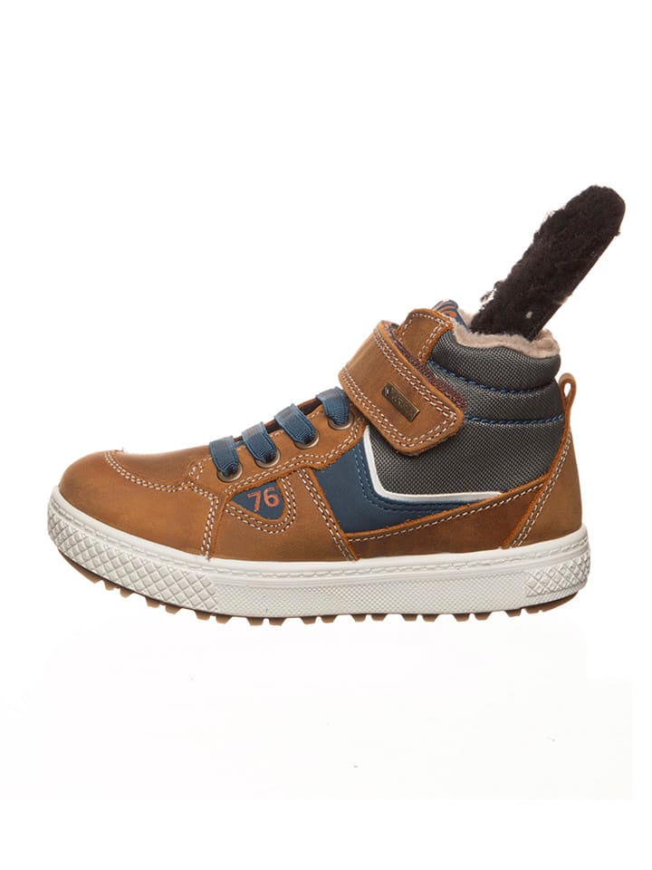 Primigi Leder-Sneakers in Hellbraun günstig kaufen