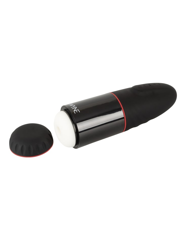 WYNE Masturbator mit Vibration und Heizfunktion Masturbator 02 in schwarz günstig kaufen 26 cm