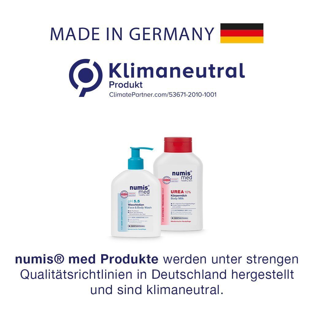 numis med Handcreme Handcreme 10% Urea für trockene Hände - Hand Creme vegan 1x 75 ml, 1-tlg.