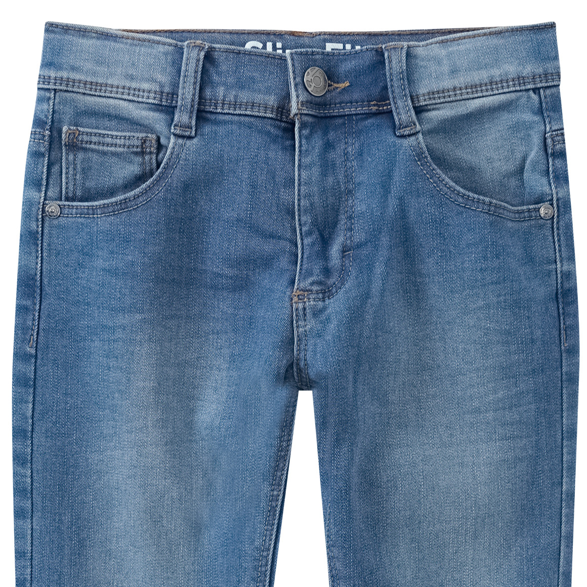Jungen Slim-Jeans mit Thermo-Futter