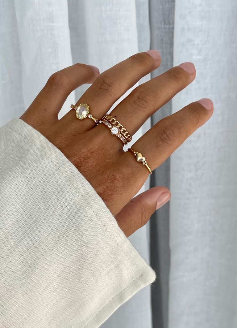 24Kae Ring gold plated 12406Y