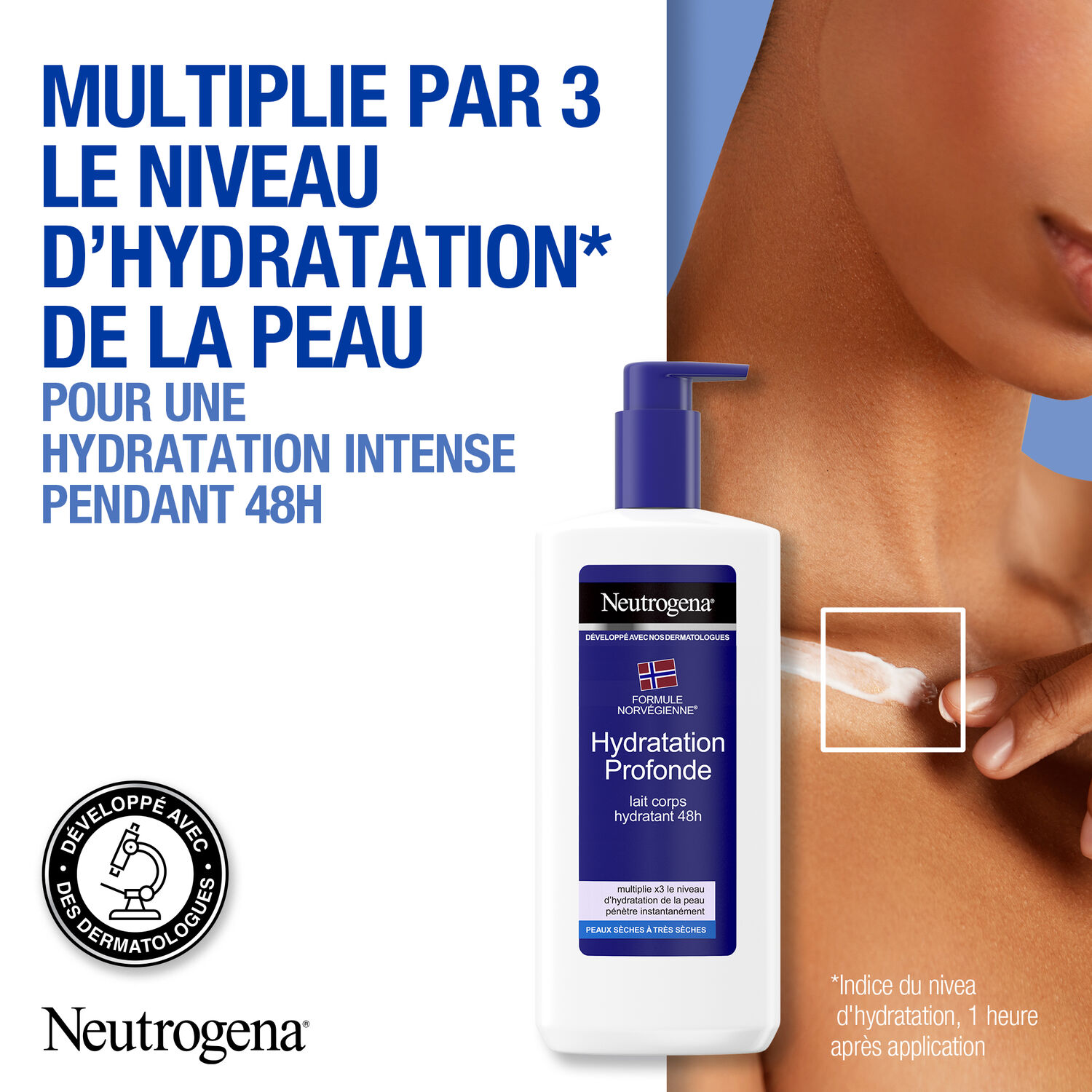 Neutrogena Lait corps NEUTROGENA® Hydratation Profonde Lait Corps Hydratant 48H 400 ml
