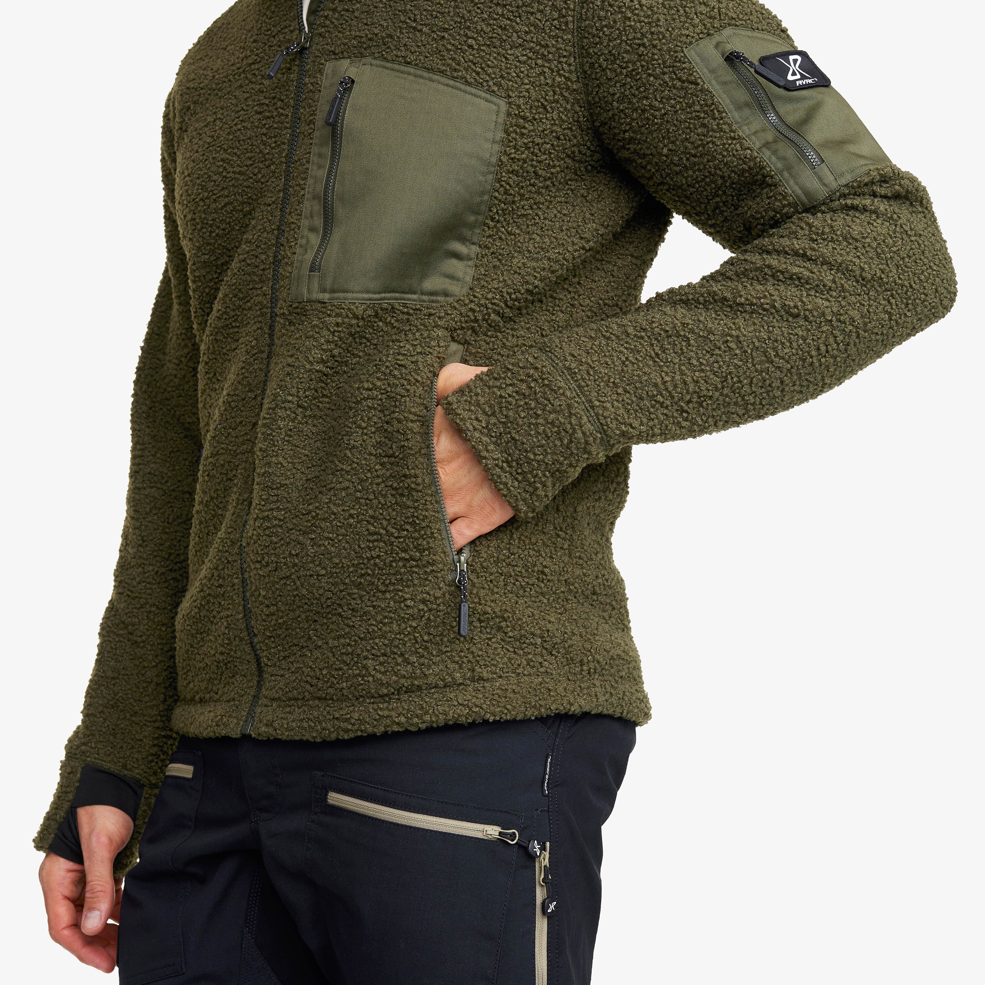 Bigfoot Pile Fleece Homme Grape Leaf