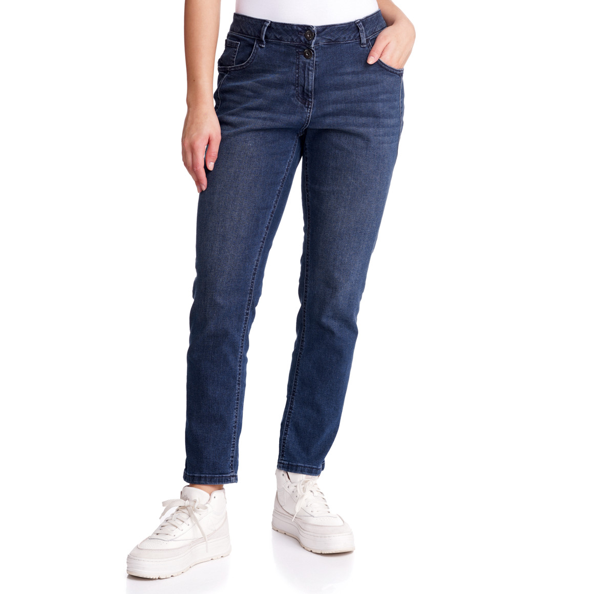 Damen Slim-Jeans im 5-Pocket-Style
