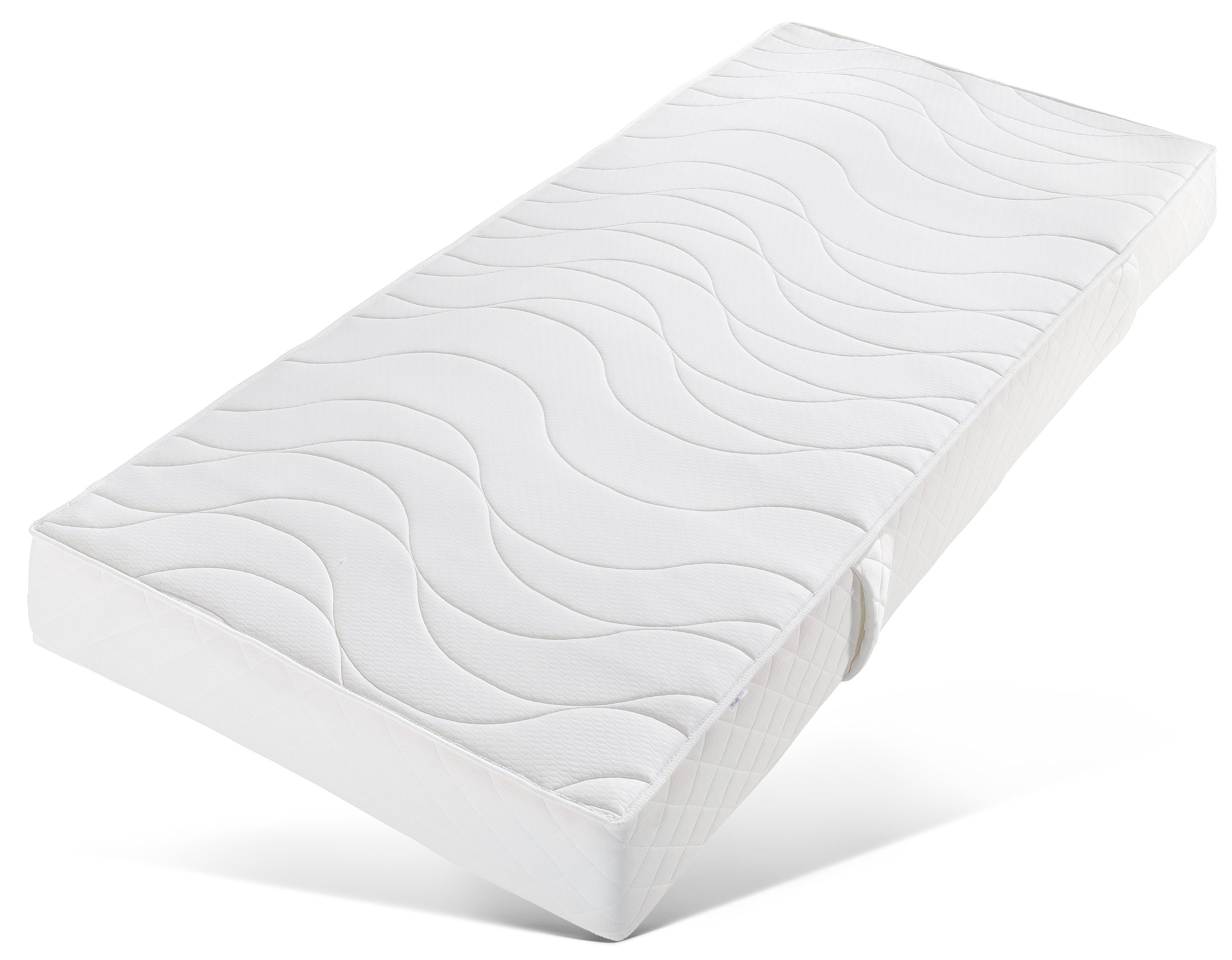 Taschenfederkernmatratze Syke, 7-Zonen Matratze, Matratze für Erwachsene & Senioren, DELAVITA, 24 cm hoch, Matratze mit Sitzkantenverstärkung, 90x200 cm und weitere Größen
