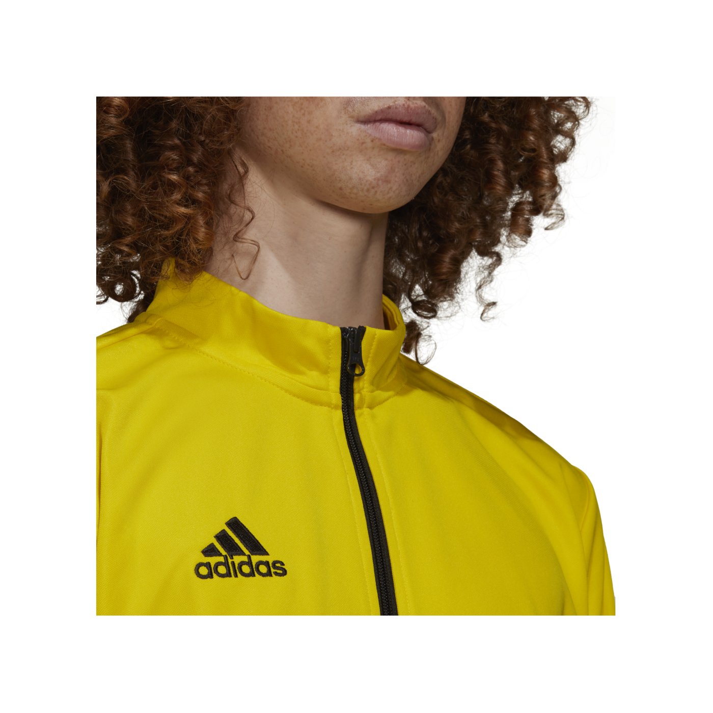 adidas Entrada 22 TK Trainingsjacke Gelb Schwarz