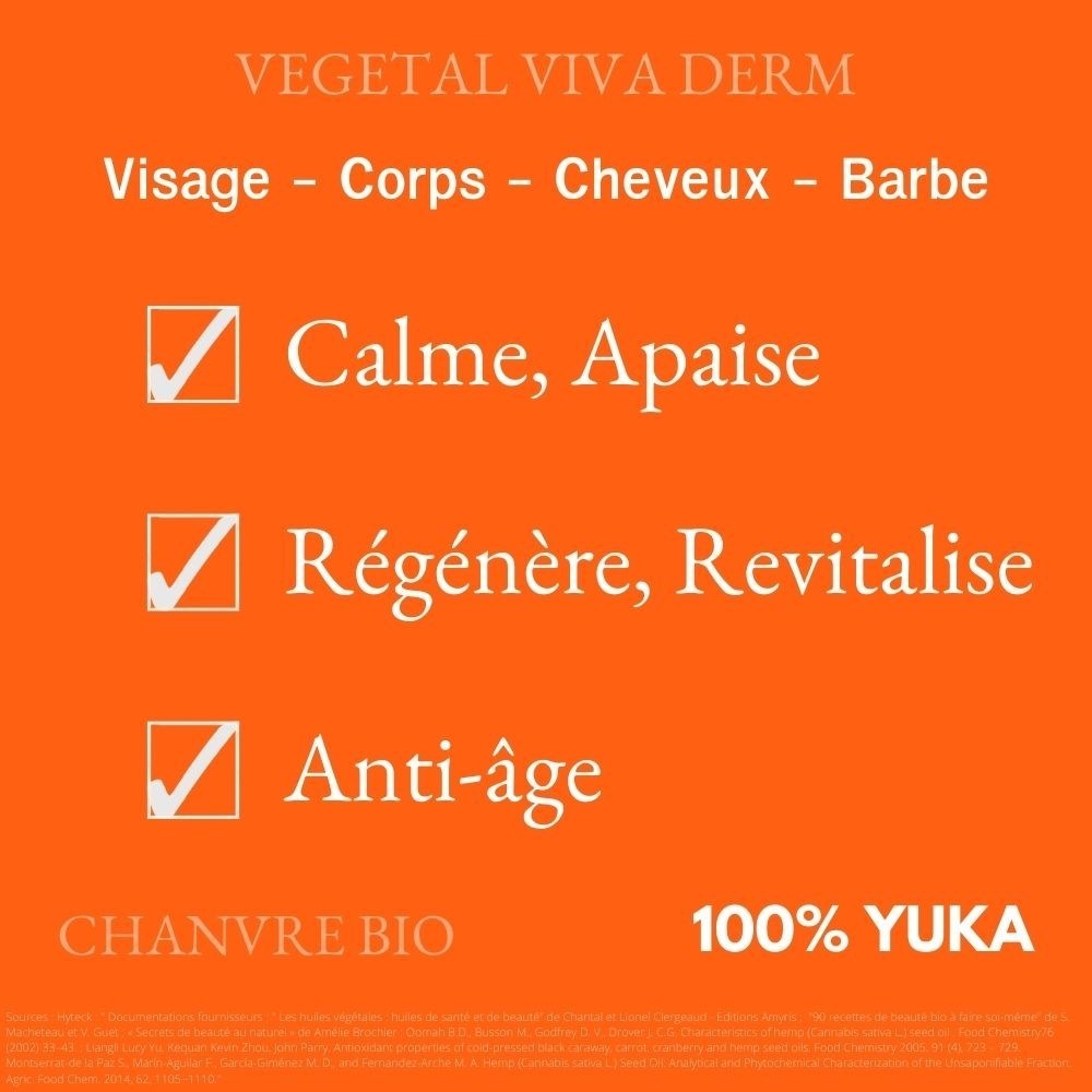 Biljno ulje sjemenki Viva Derm Cannabis Sativa