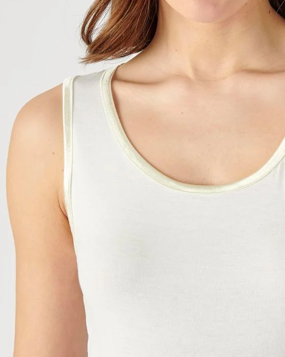 Débardeur Thermolactyl Sensitive biais satin