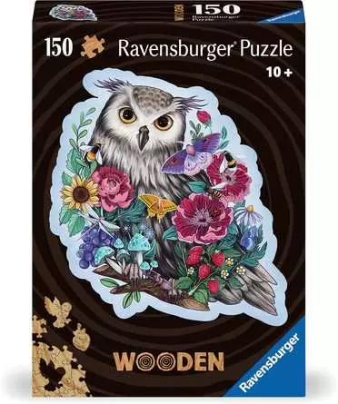 Puzzle 150 Teile - Geheimnisvolle Eule