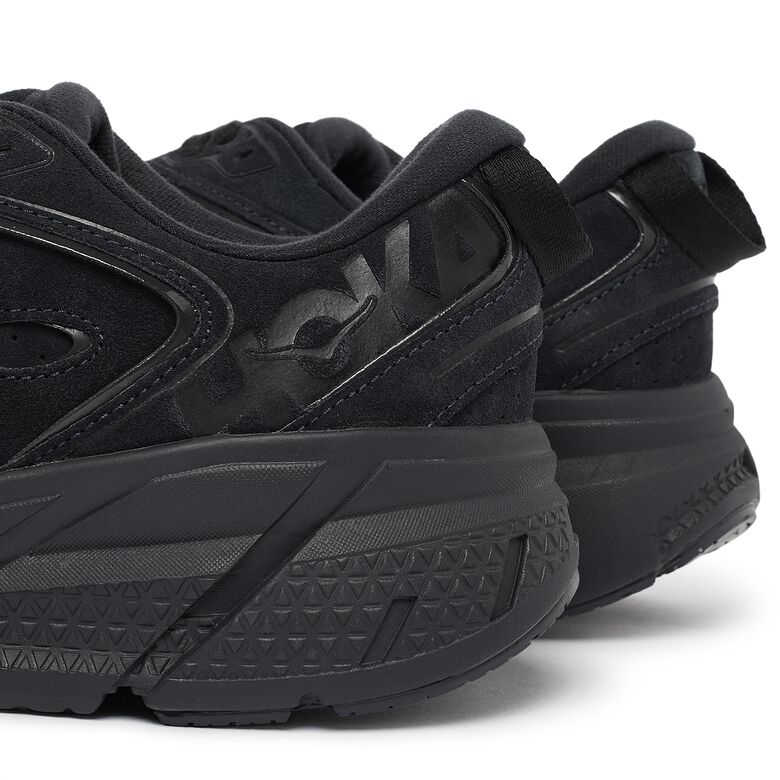 Hoka Clifton L Suede black/black