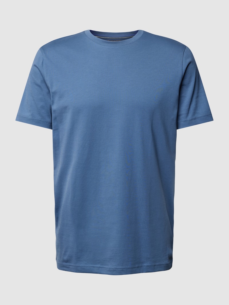 T-Shirt aus Baumwolle mit Rundhalsausschnitt in jeans