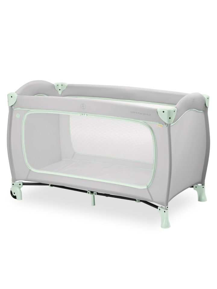 Hauck Reisebett Sleep N Play Go Plus (mit Rollen und seitlichem in grau günstig kaufen onesize