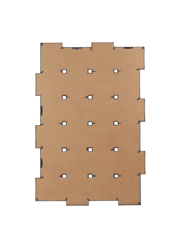 relaxdays Bilderrahmen in Weiß - (B)86 x (H)59 x (T)2,5 cm günstig kaufen onesize