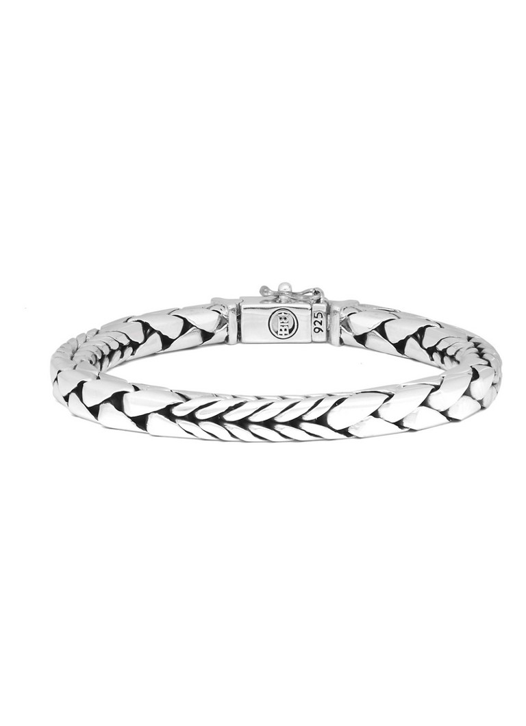 Pulsera de plata de eslabones mixtos Buddha to Buddha George