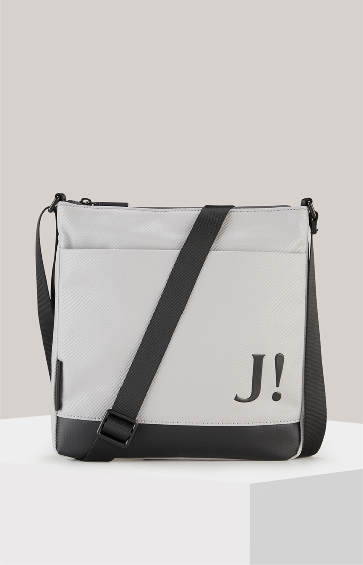 Schultertasche Marcena Milian in Hellgrau