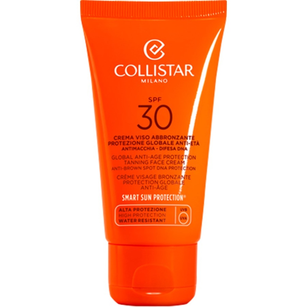 Collistar Tan Global Anti-Age Protection Tanning Face Cream SPF 30 Créme solaire