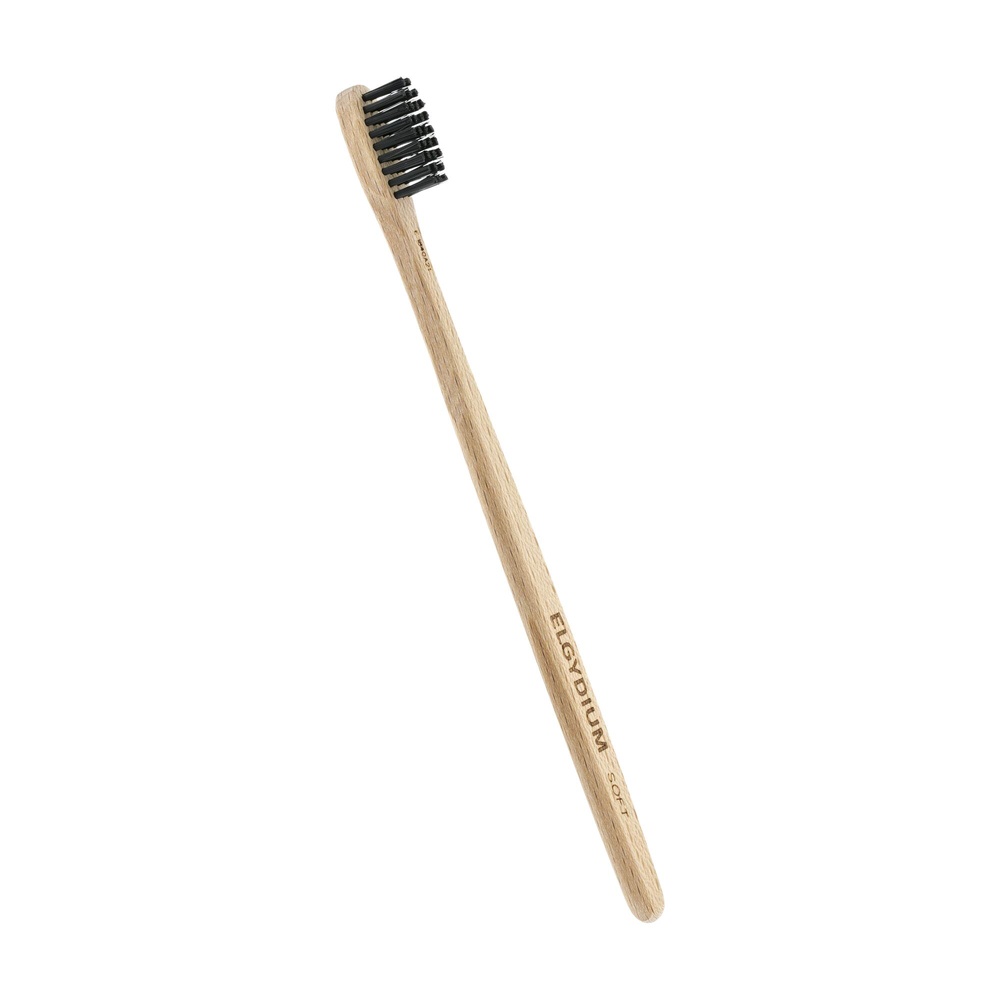 Oral Care ELGYDIUM Brosse à dents Bois Eco conçuesouple Brosse à dents