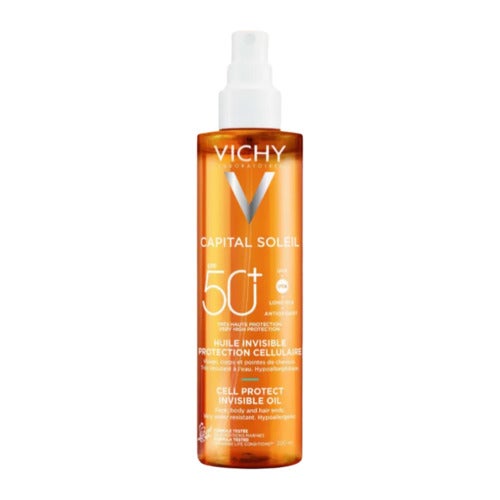 Vichy Capital Soleil Cel Protect Unsichtbares Öl LSF 50+ 200 ml
