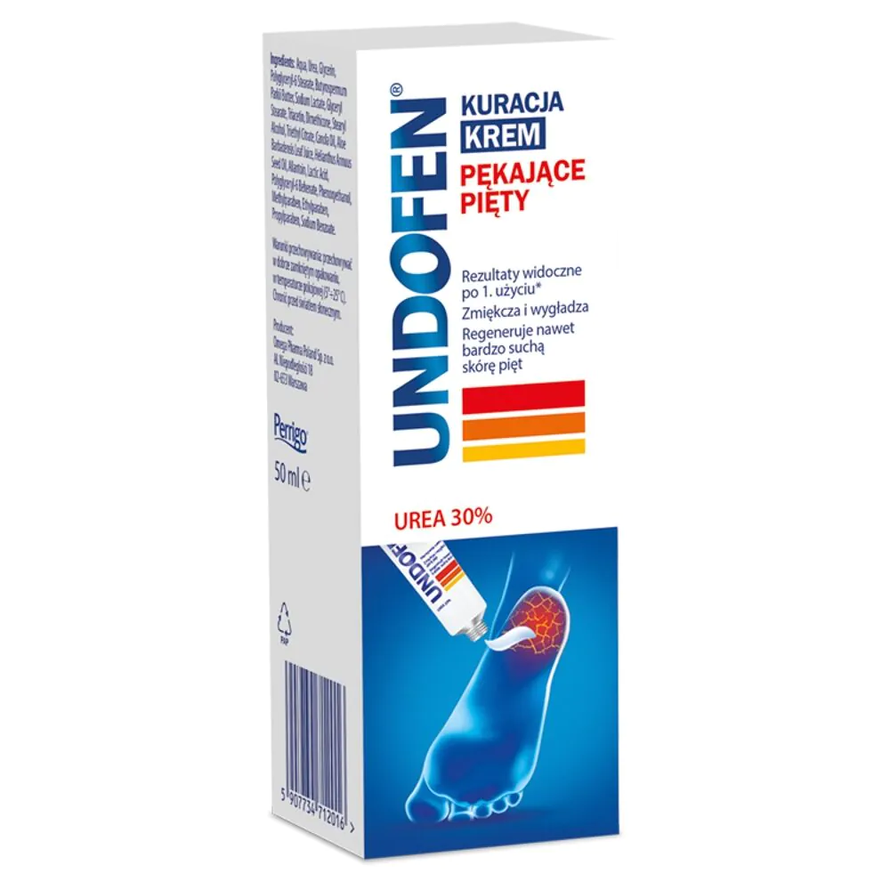 Cremă de tratament pentru călcâi crăpat Undofen
