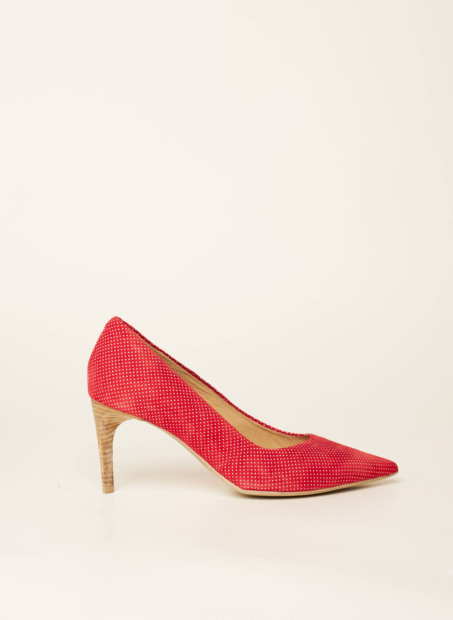 France Mode Escarpins Femme couleur rouge