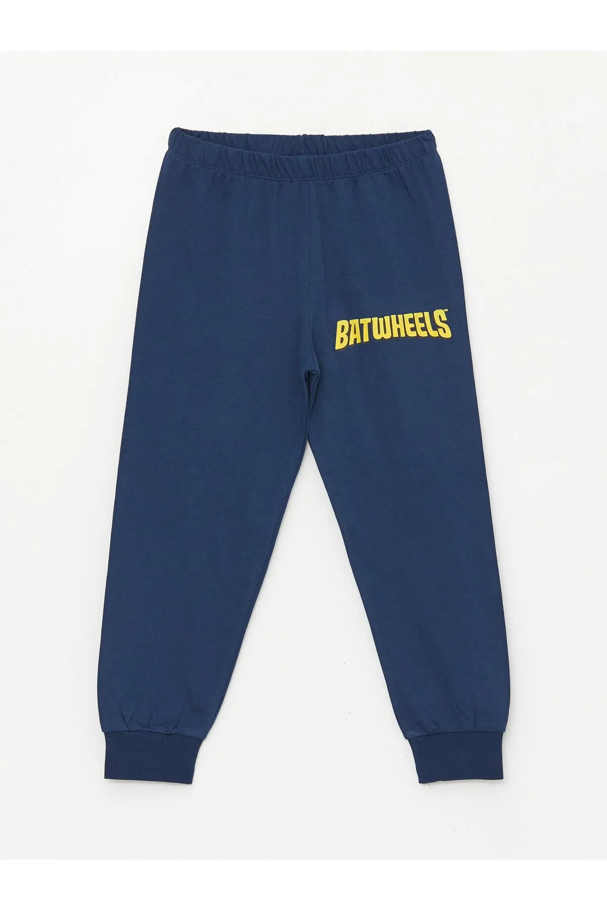 LC Waikiki  Bedrucktes Langarm-Pyjama-Set für Jungen mit Rundhalsausschnitt