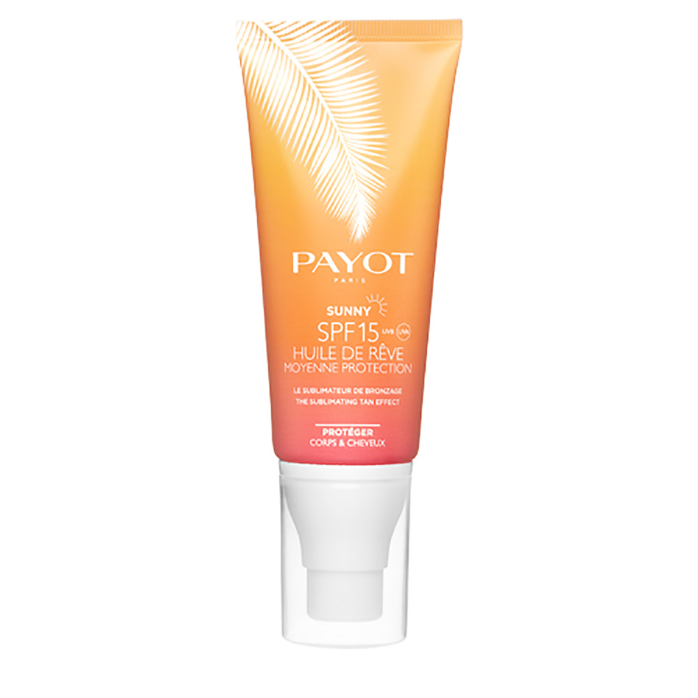Payot HUILE DE RÊVE  SPF 15 Le sublimateur de bronzage - Moyenne Protection corps & cheveux