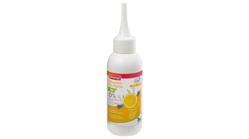 beaphar Hundehygiene Bio Ohrenrein Milch 100ml 100 ml