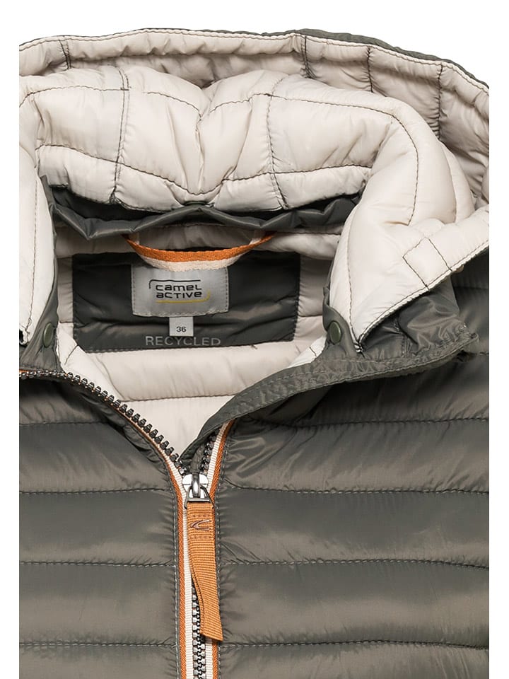Camel Active Steppmantel in Khaki günstig kaufen