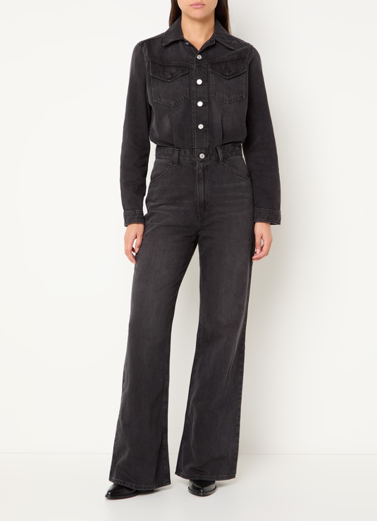 Levi's Western flared fit denim jumpsuit