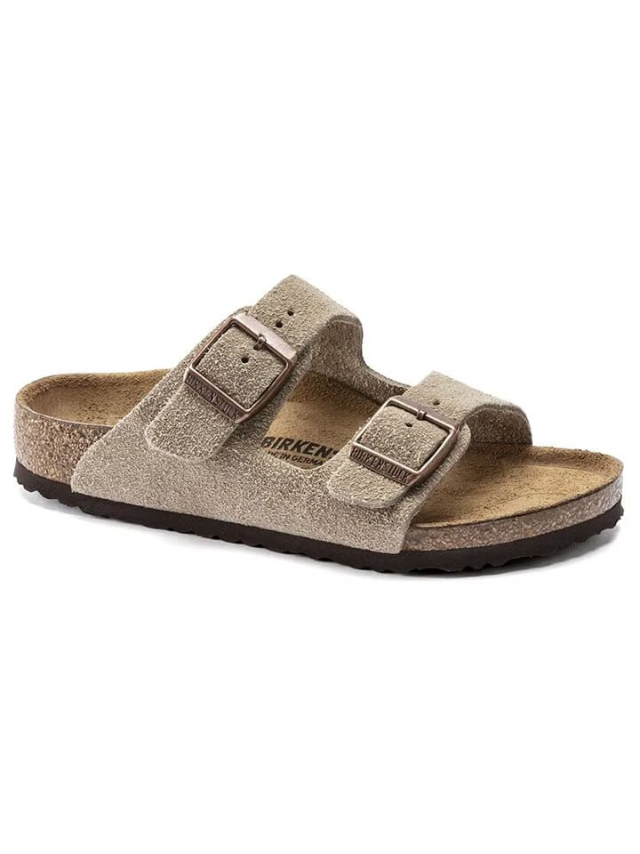 Birkenstock Leder-Pantoletten 