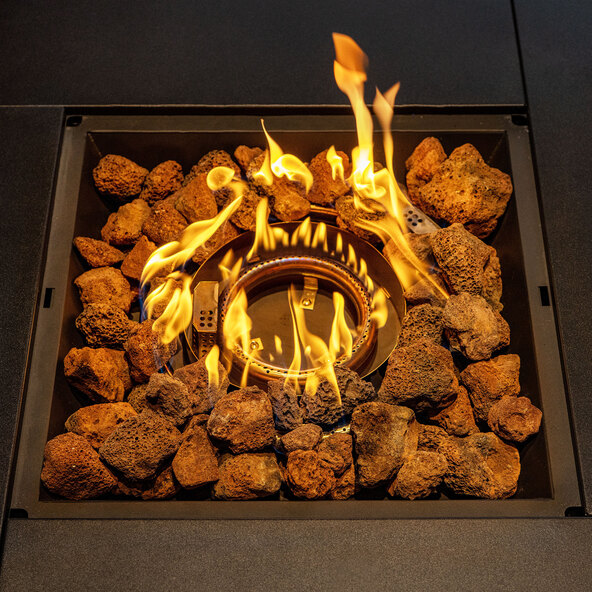Ambiente-Feuertisch Cube (Gas)