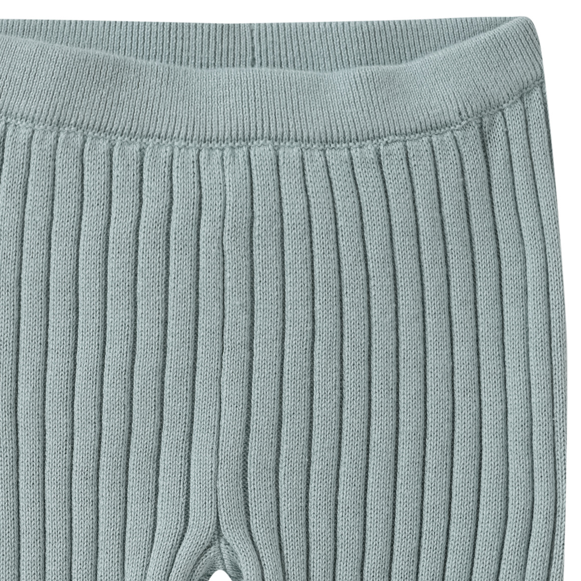 Newborn Strickleggings mit Rippstruktur