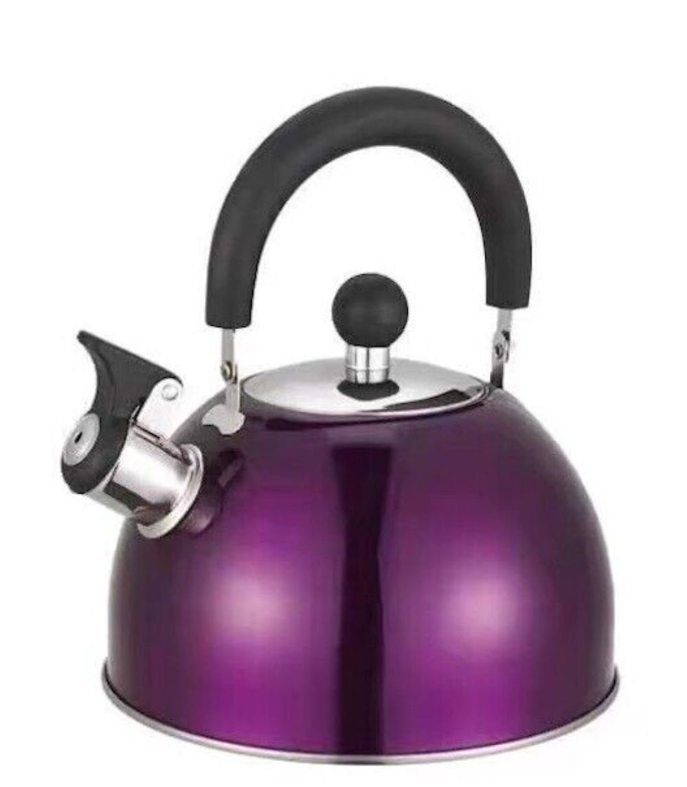 RHP Backform RHP Induktion Edelstahl Wasserkessel mit Pfeife (2,5L) I für alle