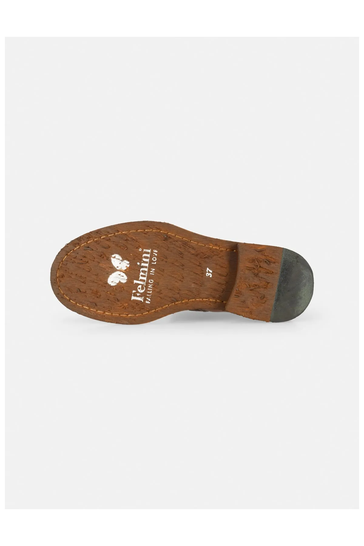 Felmini  Stiefelette - Braun - Blockabsatz